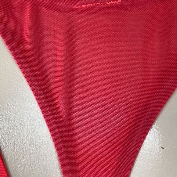 Under Armour gym bra mesh Tangerine orange medium - Picture 6 of 9
